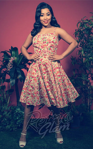 Collectif Morgana Grassland Florist Swing Dress Collectif Morgana Grassland Florist Swing Dress