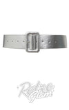 Collectif Sally Plain Belt in Silver Collectif Sally Plain Belt in Silver