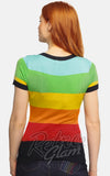 Collectif Sydney Rainbow Dreamer Top back Collectif Sydney Rainbow Dreamer Top back