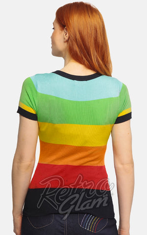 Collectif Sydney Rainbow Dreamer Top back Collectif Sydney Rainbow Dreamer Top back