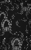 Collectif Trixie Doll Dress in Dream Castle Velvet fabric Collectif Trixie Doll Dress in Dream Castle Velvet fabric