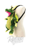 Comeco Plush Dragon Backpack side Comeco Plush Dragon Backpack side