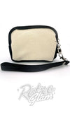 Comeco Canvas Witches Powder Wristlet back Comeco Canvas Witches Powder Wristlet back