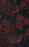 Orchid Bloom Brocade Amelia Dress in Red Orchid Bloom Brocade Amelia Dress in Red