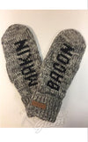 Makin bacon Message Mittens Makin bacon Message Mittens