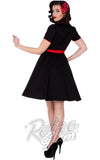 Dolly and Dotty Sherry Rockabilly Diner Dress back Dolly and Dotty Sherry Rockabilly Diner Dress back