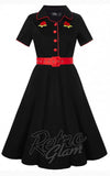 Dolly and Dotty Sherry Rockabilly Diner Dress detail Dolly and Dotty Sherry Rockabilly Diner Dress detail