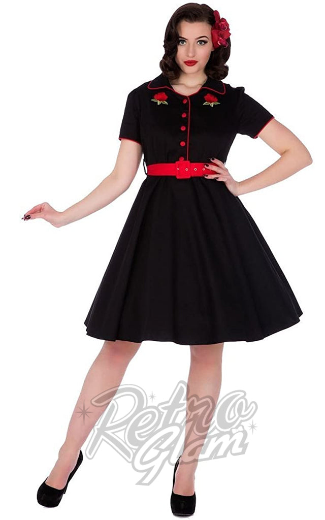 Dolly and Dotty Sherry Rockabilly Diner Dress - M left only Dolly and Dotty Sherry Rockabilly Diner Dress - M left only