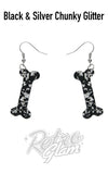 erstwilder bones earrings chunky silver erstwilder bones earrings chunky silver