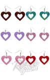 Erstwilder Essentials Open Heart Drop Earrings Erstwilder Essentials Open Heart Drop Earrings