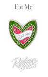 eat me enamel pin eat me enamel pin