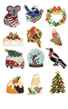 Erstwilder An Australian Christmas Enamel Pins Erstwilder An Australian Christmas Enamel Pins