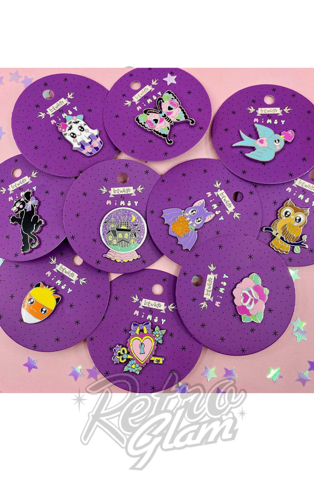 Erstwilder X Mimsy Halloween Enamel Pins Erstwilder X Mimsy Halloween Enamel Pins