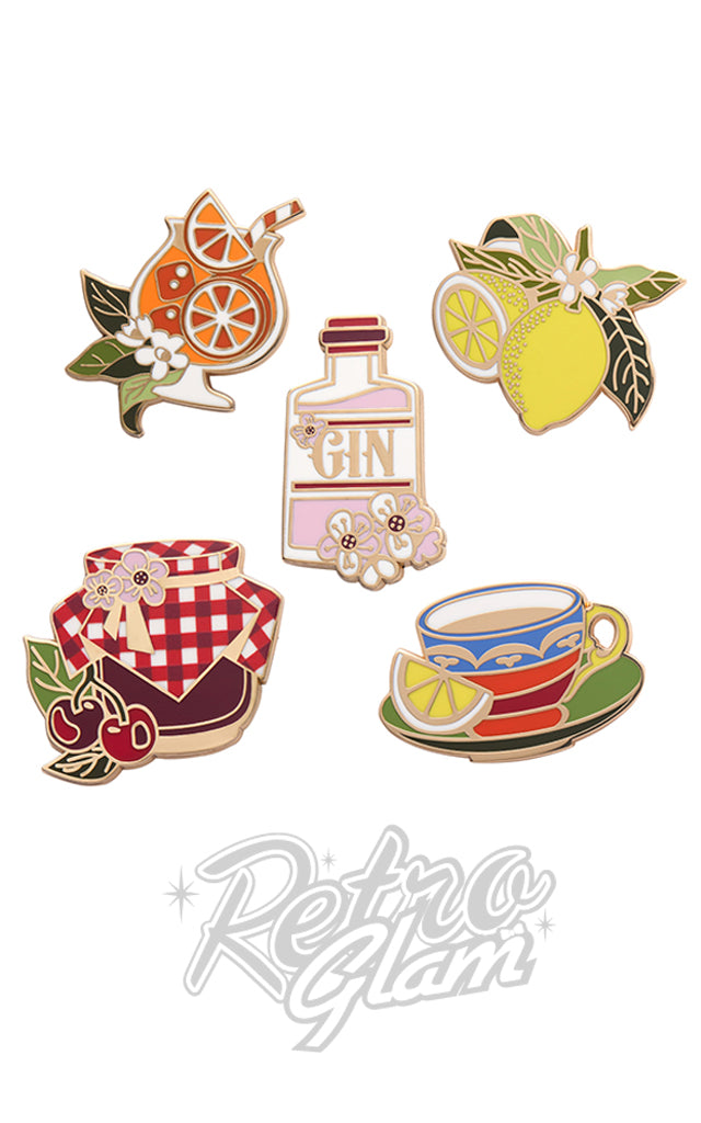 Erstwilder Botanical Fruit Enamel Pins Erstwilder Botanical Fruit Enamel Pins