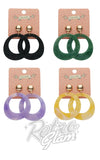 Erstwilder Essentials Statement Circle Drop Earrings Erstwilder Essentials Statement Circle Drop Earrings