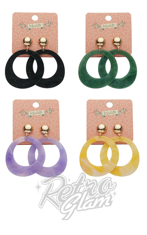 Erstwilder Essentials Statement Circle Drop Earrings Erstwilder Essentials Statement Circle Drop Earrings