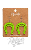 Erstwilder MLP Collection Essential Earrings horseshoe green Erstwilder MLP Collection Essential Earrings horseshoe green