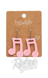 Erstwilder MLP Collection Essential Earrings music notes pink Erstwilder MLP Collection Essential Earrings music notes pink