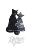 Erstwilder Feline Embrace Brooch Erstwilder Feline Embrace Brooch