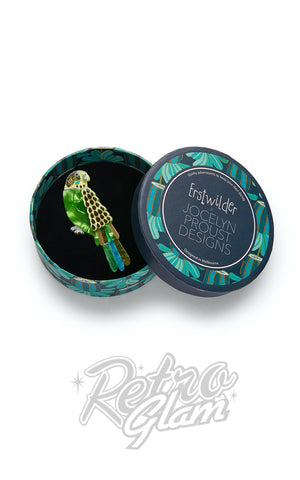 Erstwilder Flossie The Budgie Brooch box Erstwilder Flossie The Budgie Brooch box