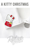 a kitty christmas enamel pin a kitty christmas enamel pin