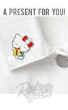 a present for you enamel pin a present for you enamel pin