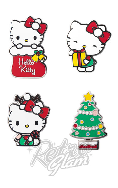 Erstwilder X Hello Kitty Christmas Enamel Pins Tree Left only