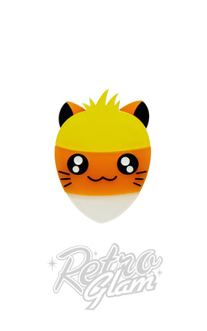 Erstwilder Kitty Corn Brooch Erstwilder Kitty Corn Brooch