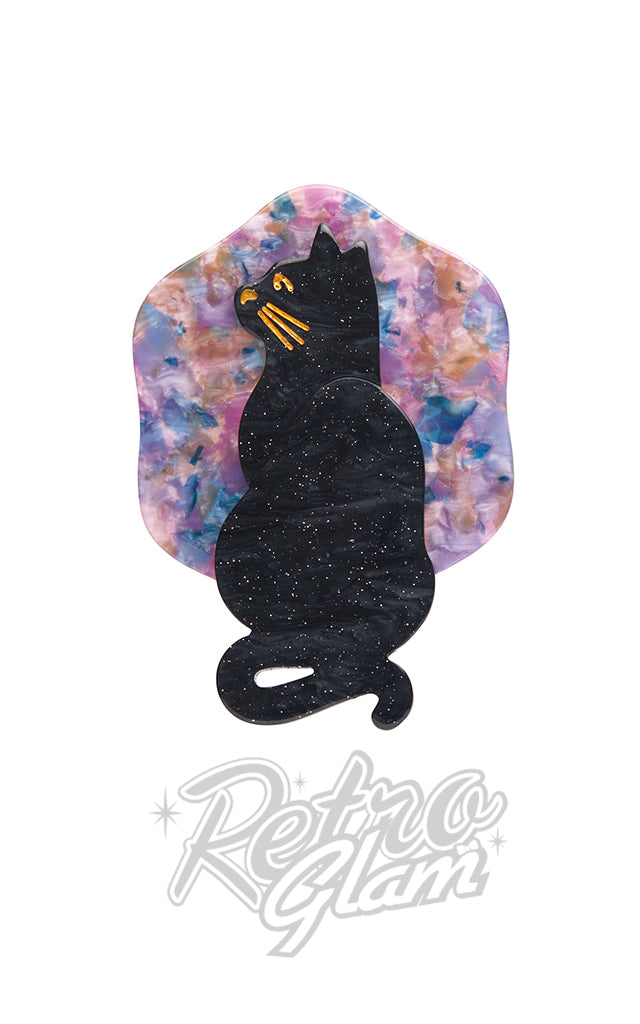 Erstwilder Le Chat Miaule Brooch Erstwilder Le Chat Miaule Brooch