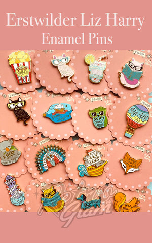 Erstwilder Liz Harry Enamel Pin Erstwilder Liz Harry Enamel Pin