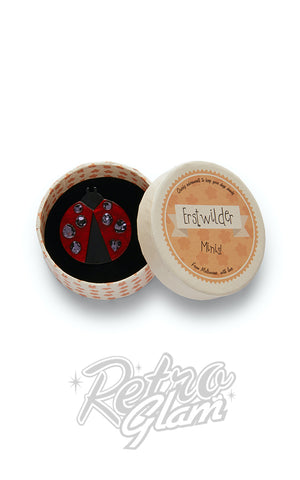 Erstwilder Lou Lou Ladybug Mini Brooch box Erstwilder Lou Lou Ladybug Mini Brooch box