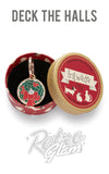 Erstwilder Enamel Pet Charm deck halls Erstwilder Enamel Pet Charm deck halls