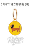 Erstwilder Enamel Pet Charms spiffy sausage dog Erstwilder Enamel Pet Charms spiffy sausage dog