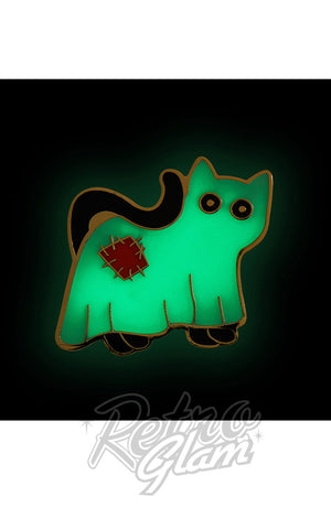 Erstwilder Most Ghostly Kitty Enamel pin halloween