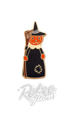 Erstwilder Stitched Witch Enamel Pin Erstwilder Stitched Witch Enamel Pin