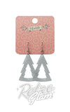 erstwilder tree earrings drops silver erstwilder tree earrings drops silver