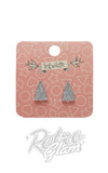 erstwilder tree earrings studs silver erstwilder tree earrings studs silver