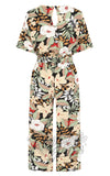 Hell Bunny Adelaida Jumpsuit detail back Hell Bunny Adelaida Jumpsuit detail back