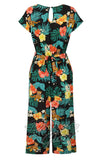 Hell Bunny Bali Jumpsuit detail back Hell Bunny Bali Jumpsuit detail back