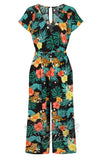 Hell Bunny Bali Jumpsuit detail Hell Bunny Bali Jumpsuit detail