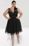 Hell Bunny Infinity 50's Dress curvy Hell Bunny Infinity 50's Dress curvy