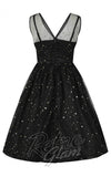 Hell Bunny Infinity 50's Dress detail back Hell Bunny Infinity 50's Dress detail back