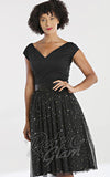 Hell Bunny Infinity 50's Skirt stars Hell Bunny Infinity 50's Skirt stars