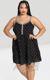 Hell Bunny Ribcage Babydoll Dress PLUS SIZE Hell Bunny Ribcage Babydoll Dress PLUS SIZE
