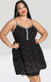 Hell Bunny Ribcage Babydoll Dress pinup Hell Bunny Ribcage Babydoll Dress pinup