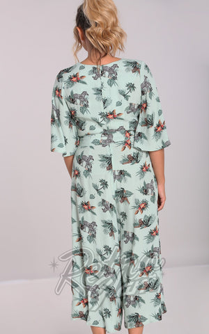 Hell Bunny Sofia Jumpsuit back Hell Bunny Sofia Jumpsuit back