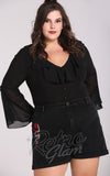 Hell Bunny Temptation Shorts curvy Hell Bunny Temptation Shorts curvy