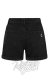 Hell Bunny Temptation Shorts detail back Hell Bunny Temptation Shorts detail back