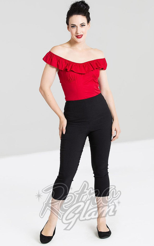 Hell Bunny Tina Capris in Black - XL & 2XL left only Hell Bunny Tina Capris in Black - XL & 2XL left only