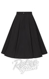 Hell Bunny Abi 50's Skirt in Black detail back Hell Bunny Abi 50's Skirt in Black detail back